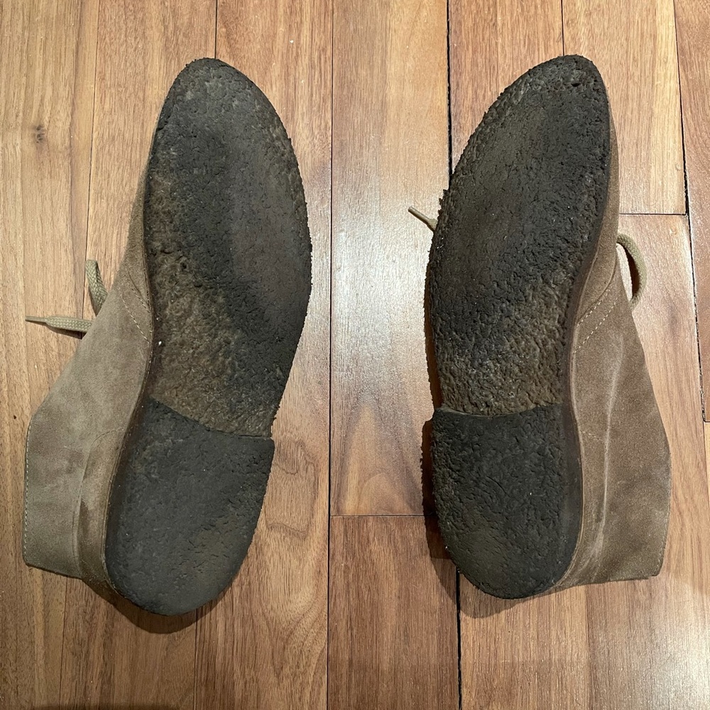 J. Crew Desert Boots-Suede, size 10.5